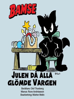 cover image of Julen då alla glömde Vargen